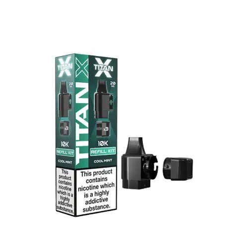 Buy Titan X Replacement Pods - Pack of 10 - Cool Mint