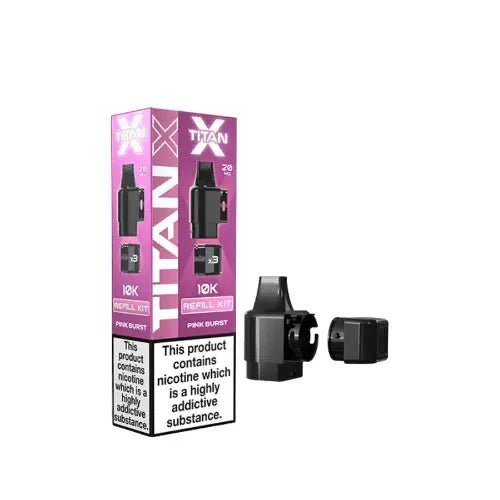 Buy Titan X Replacement Pods - Pack of 10 - Pink Burst