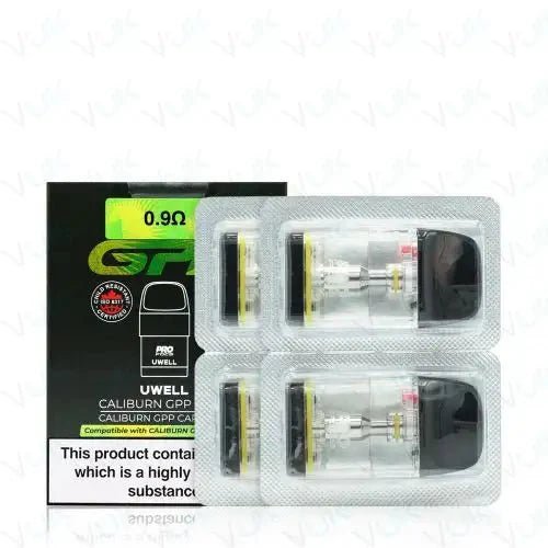 Buy Uwell Caliburn GPP Replacement Pods | 4Packs - 0.4 ohm
