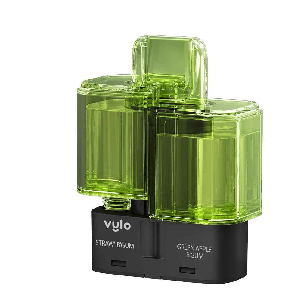 Buy Vylo Duo 35k Prefilled Pods Box of 5 - Straw'B Gum/Green Apple B'Gum