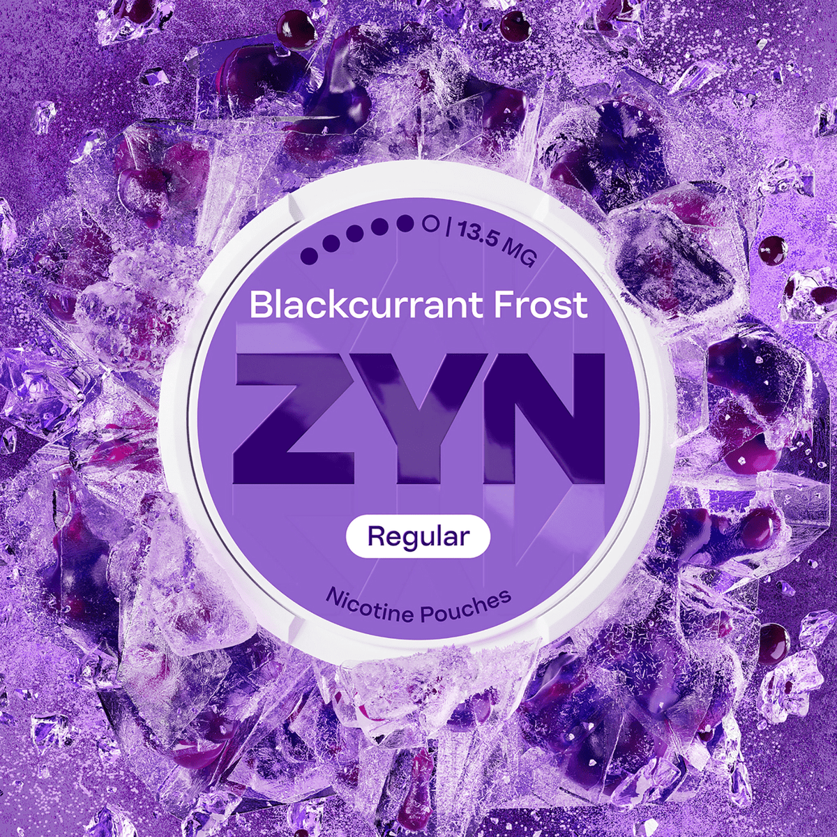 Buy ZYN Nicotine Pouches Pack of 5 - Blackcurrant Frost