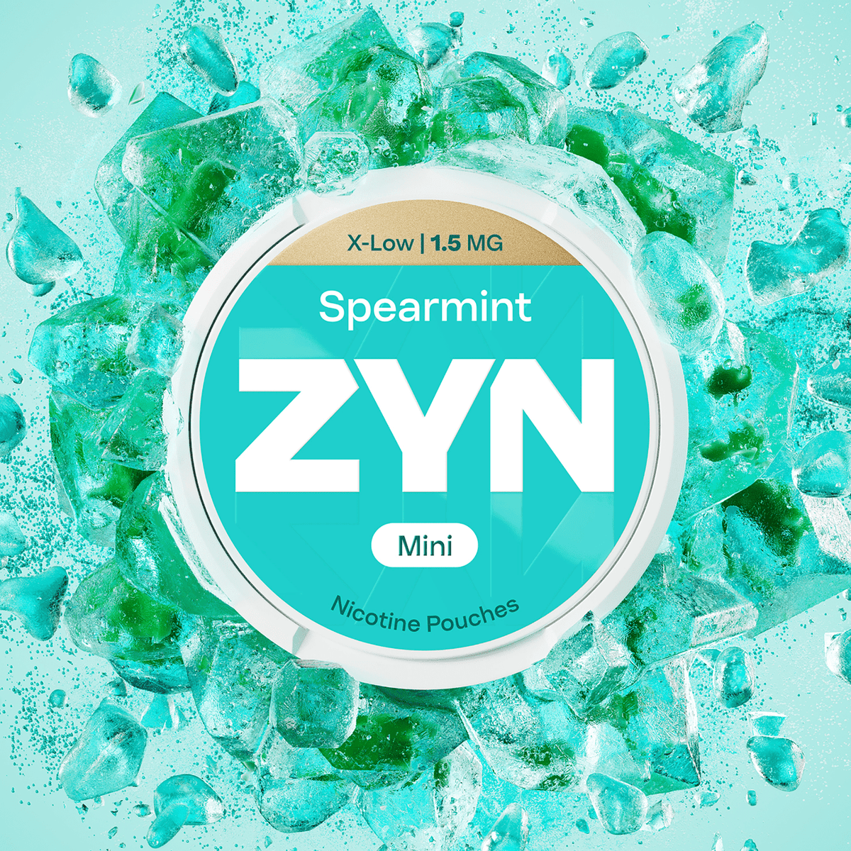 Buy ZYN Nicotine Pouches Pack of 5 - Spearmint