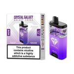 Buy Crystal Galaxy Focus 30k Disposable Vape Pack of 5 - Blue Razz Cherry & Blue Razz Lemonade