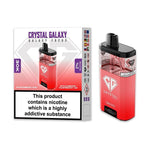 Buy Crystal Galaxy Focus 30k Disposable Vape Pack of 5 - Strawberry Kiwi & Strawberry Raspberry Ice