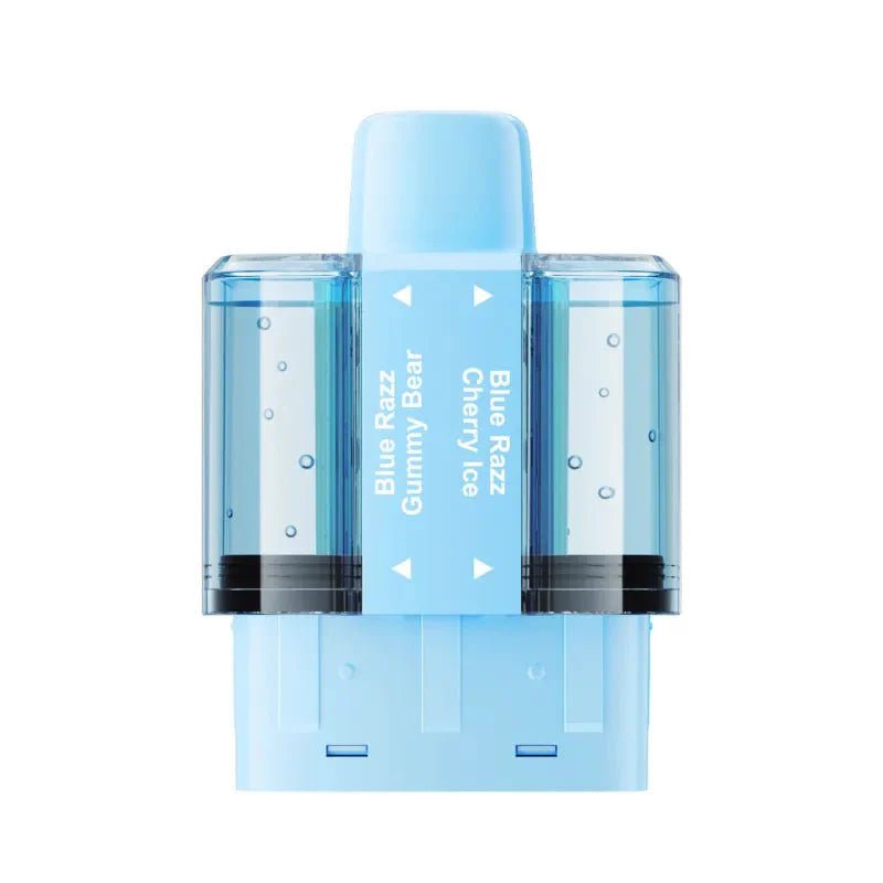 Buy Crystal Pro Switch 30k Replacement Pods Pack of 5 - Blue Razz Gummy Bear / Blue Razz Cherry Ice