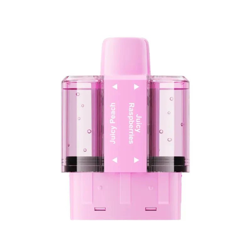 Buy Crystal Pro Switch 30k Replacement Pods Pack of 5 - Juicy Peach / Juicy Raspberries