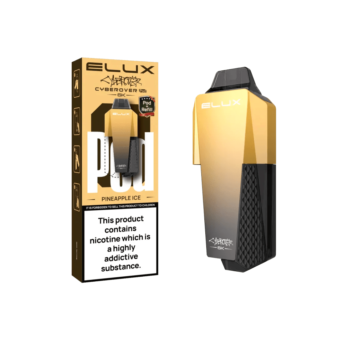 Buy Elux Cyberover 6K Replacement Pods Pack of 5 - Pineapple Ice