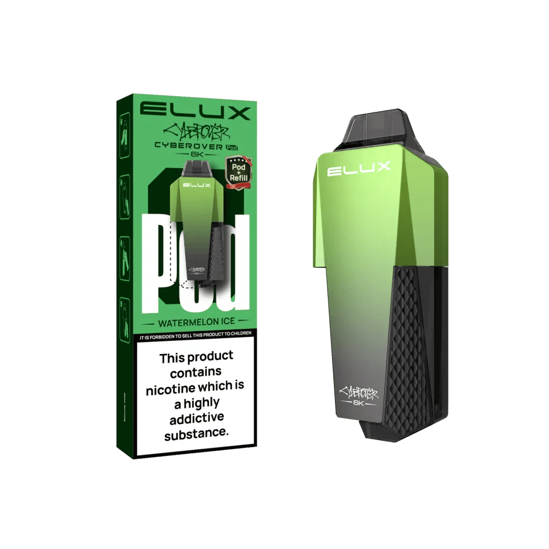 Buy Elux Cyberover 6K Replacement Pods Pack of 5 - Watermelon Ice