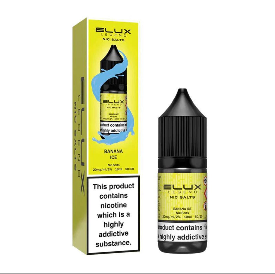Buy Elux Legend Nic Salts - 10ml E - liquids - Box of 10 - 10mg