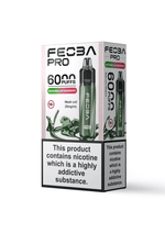 Buy Feoba Pro 6000 Prefilled Vape Box of 5 - Watermelon Raspberry