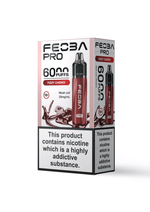 Buy Feoba Pro 6000 Prefilled Vape Box of 5 - Fizzy Cherry