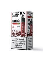 Buy Feoba Pro 6000 Prefilled Vape Box of 5 - Strawberry Watermelon