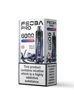 Buy Feoba Pro 6000 Prefilled Vape Box of 5 - Blueberry Sour Raspberry