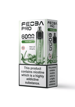 Buy Feoba Pro 6000 Prefilled Vape Box of 5 - Fresh Mint