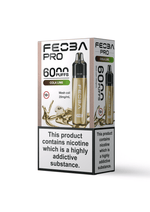 Buy Feoba Pro 6000 Prefilled Vape Box of 5 - Cola Lime
