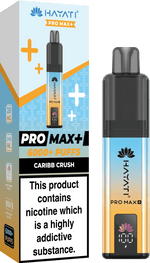 Buy Hayati Pro Max+ 6000 Vape Kit Box of 5 - Caribb Crush