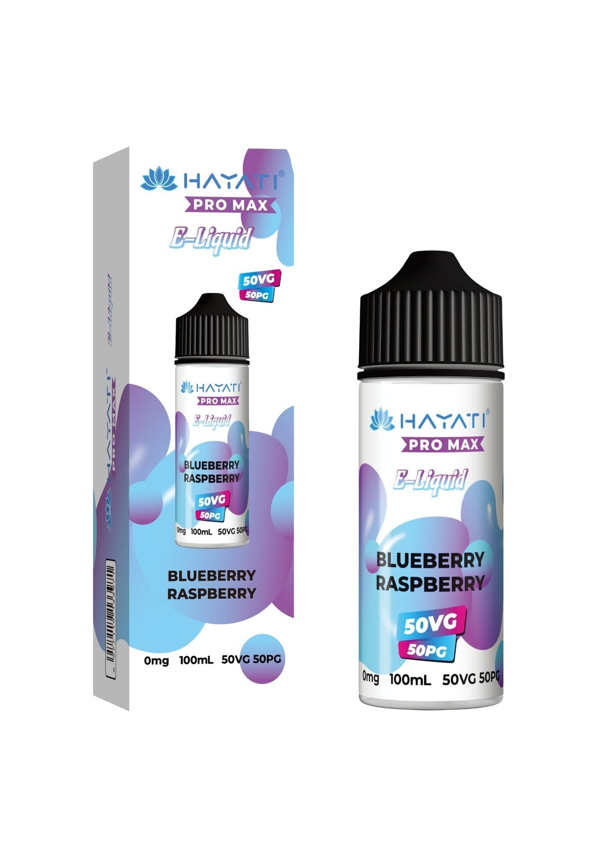 Buy Hayati Pro Max E - liquid 100ml - Blueberry Raspberry