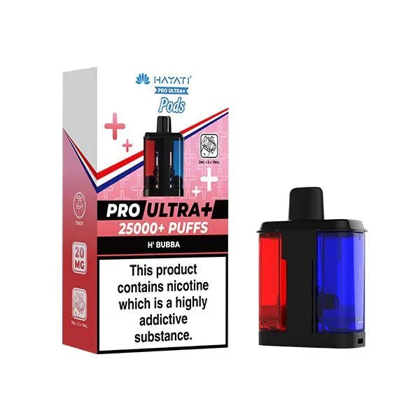 Buy Hayati Pro Ultra Plus 25000 Replacement Pods Pack of 5 - Hubba Bubba