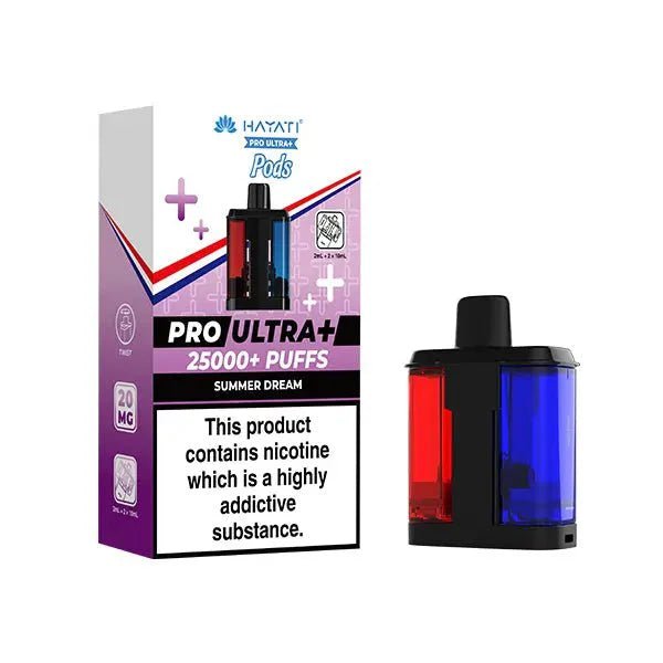 Buy Hayati Pro Ultra Plus 25000 Replacement Pods Pack of 5 - Summer Dream