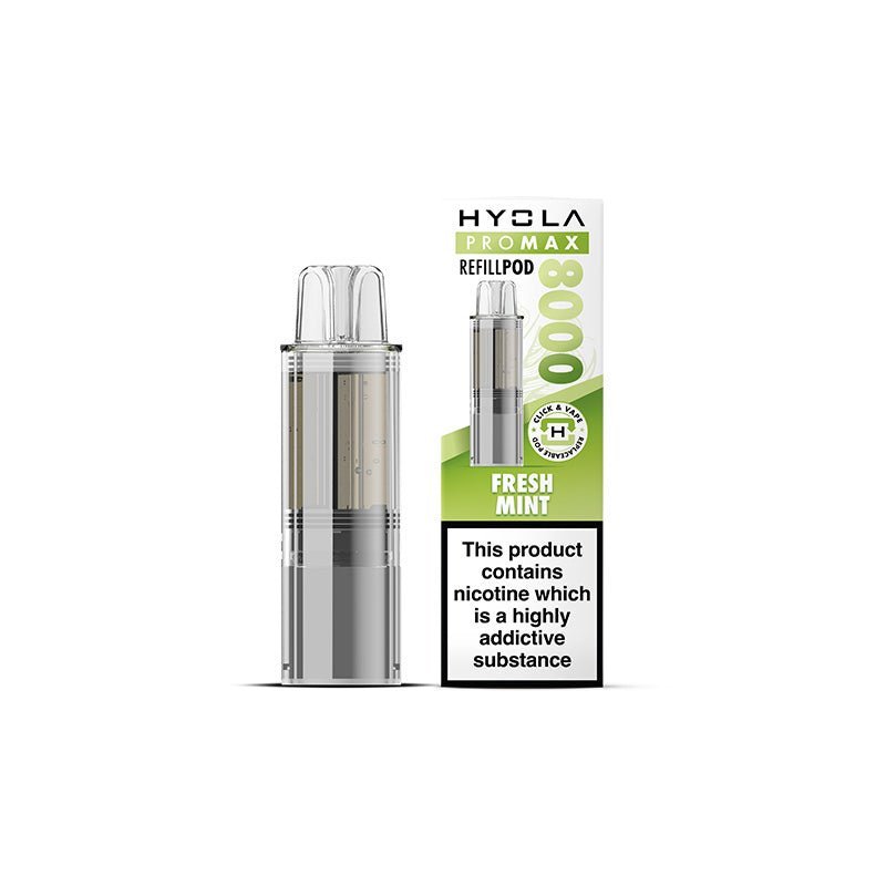 Buy Hyola Pro Max 8000 Replacement Pods Pack of 5 - Fresh Mint