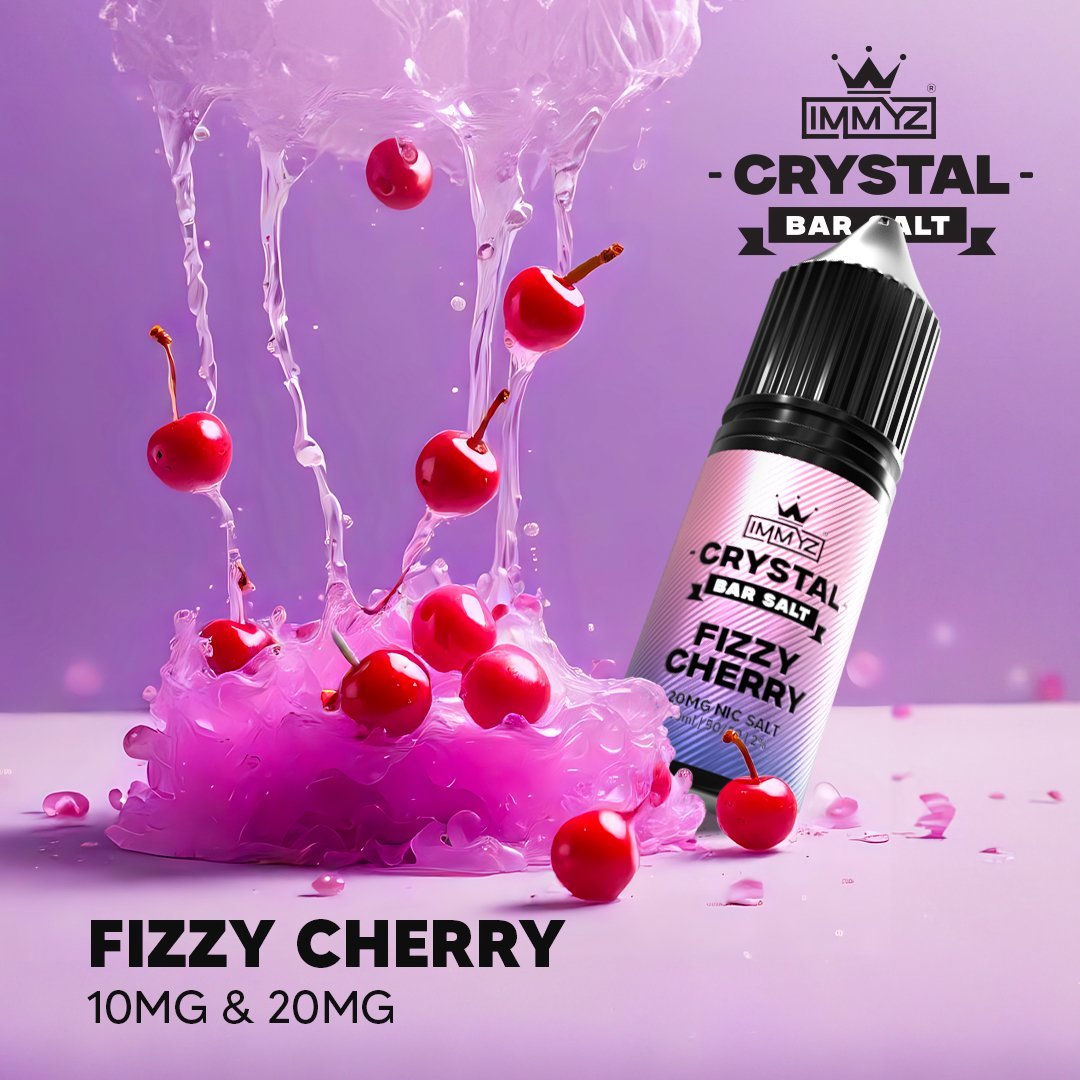 Buy IMMYZ Crystal Bar Nic Salt 10ml E - liquid Pack of 10 - Fresh Mint