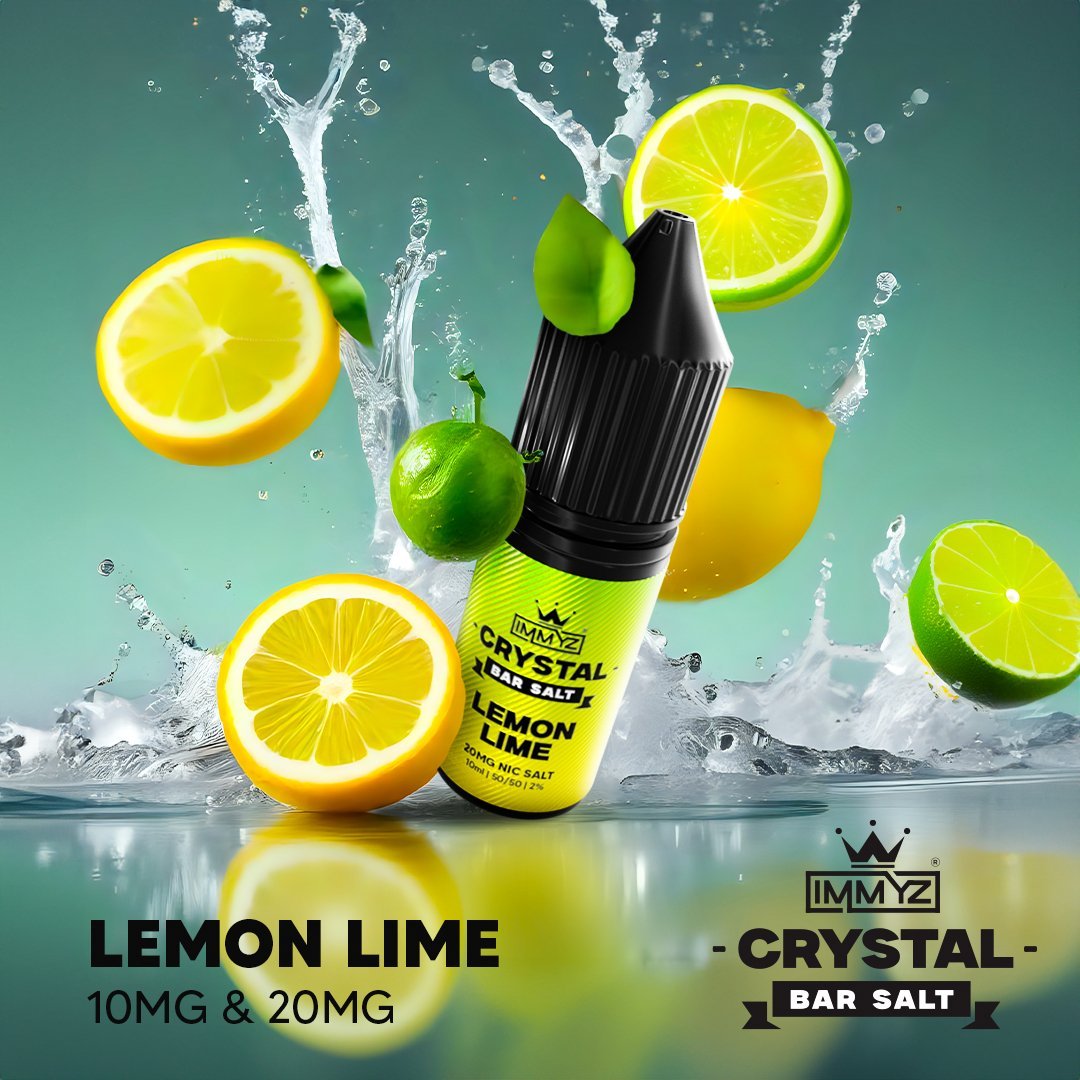 Buy IMMYZ Crystal Bar Nic Salt 10ml E - liquid Pack of 10 - Fresh Mint