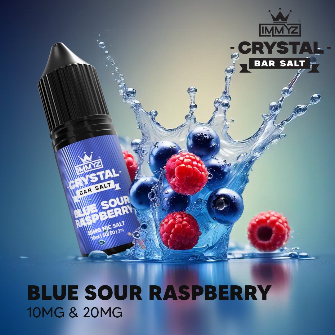 Buy IMMYZ Crystal Bar Nic Salt 10ml E - liquid Pack of 10 - Fresh Mint