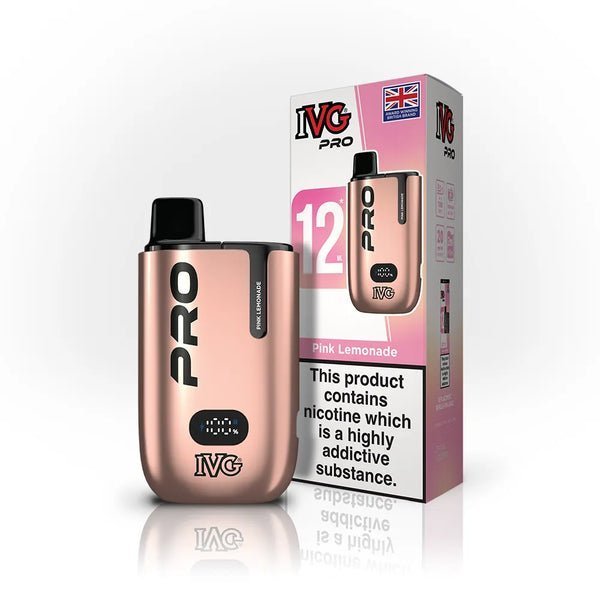 Buy IVG Pro 10k Vape Starter Kit Pack of 5 - Pink Lemonade