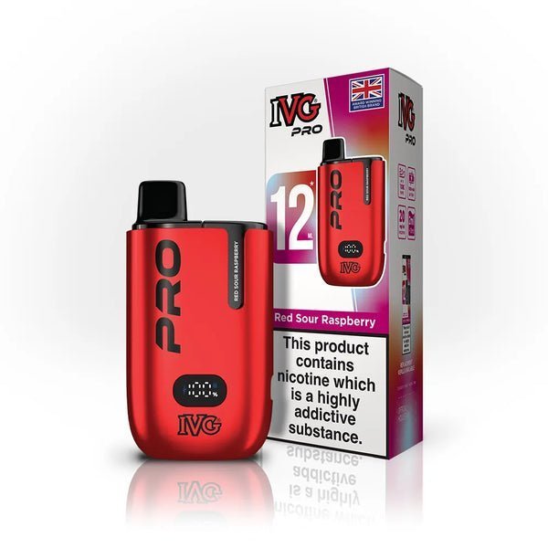 Buy IVG Pro 6000 Starter Vape Kit - Red Sour Raspberry
