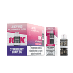 Buy Juicy Pod Novamax 10k Replacement Pods Pack of 5 - Strawberry Grape BG