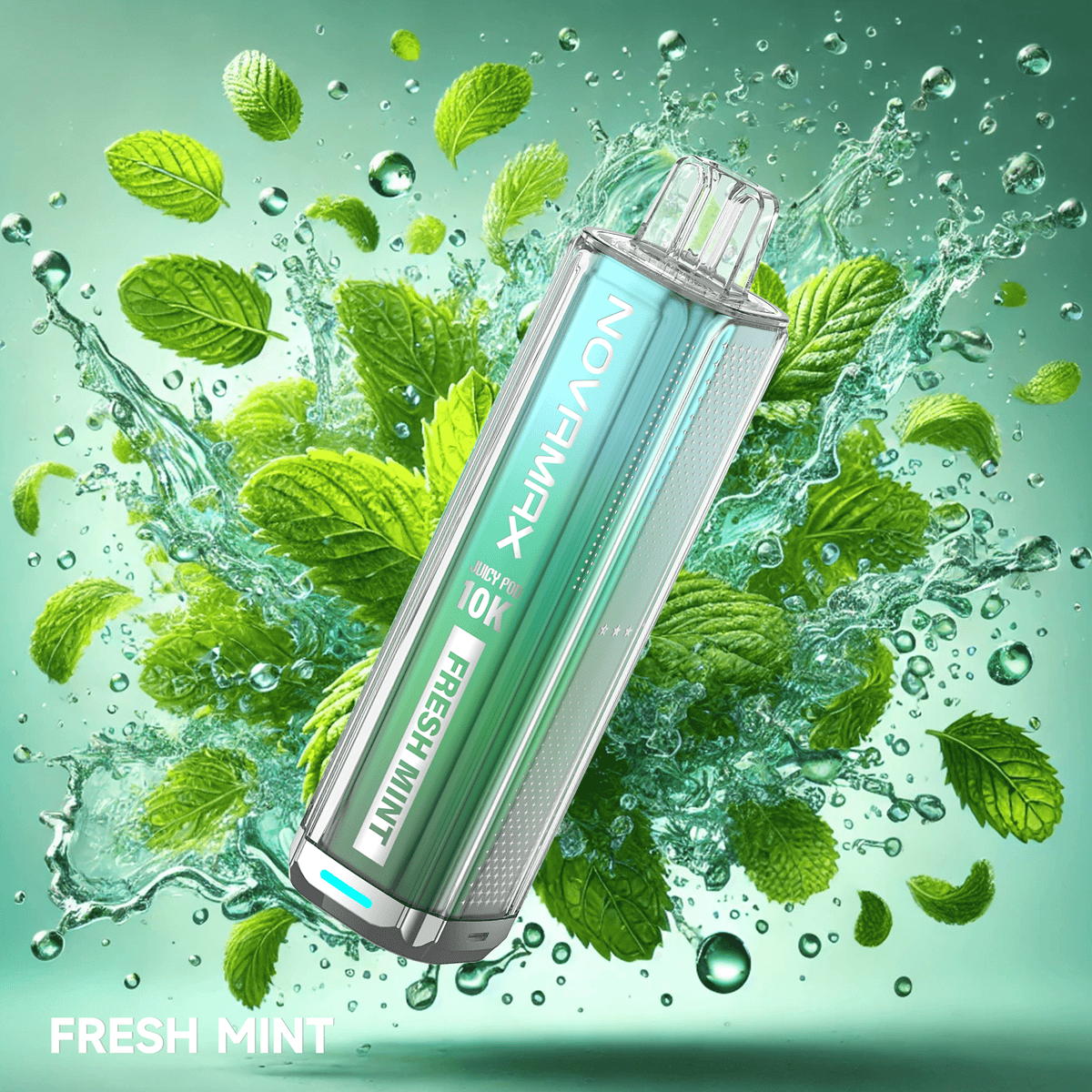 Buy Juicy Pod NovaMax 10k Vape Pod Kit - 5 Pack - Fresh Mint