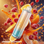 Buy Juicy Pod NovaMax 10k Vape Pod Kit - 5 Pack - Orange Raspberry