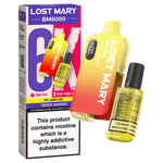 Buy Lost Mary BM6000 Prefilled Disposable Vape Kit Box of 5 - Triple Mango