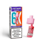 Buy Lost Mary BM6000 Prefilled Pods Pack of 5 - Raspberry Peach