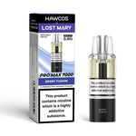 Buy Lost Mary x Hawcos Pro Max 7000 Replacement Pods Pack of 5 - Berry Fusion