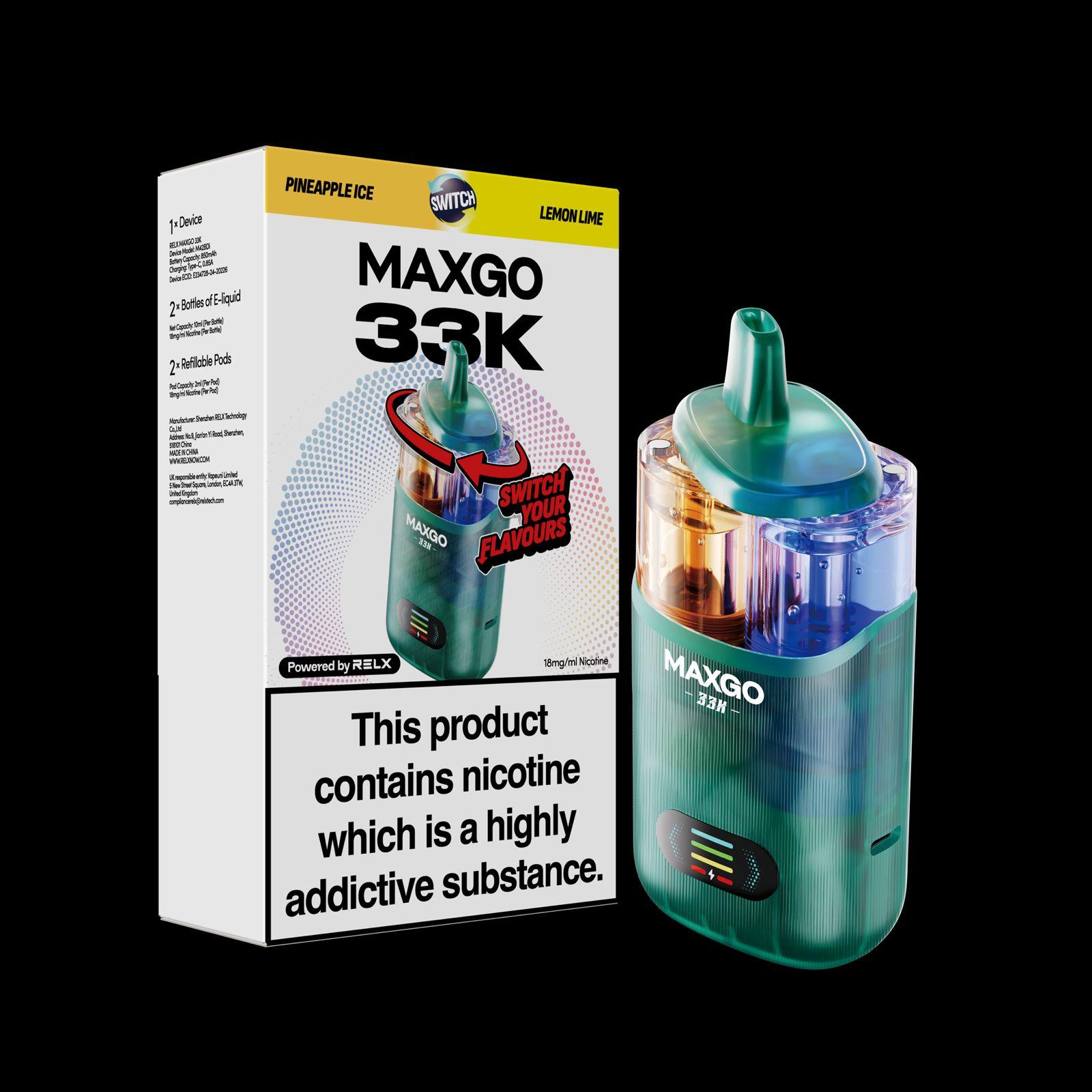 Buy MAXGO 33k Puffs Vape Kit Box of 3 - Lowest Wholesale Price ! Best Vape Wholesale Buy MAXGO 33k Puffs Vape Kit Box of 3 - Lowest Wholesale Price ! Best Vape Wholesale
