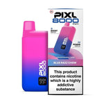 Buy PIXL 8000 Prefilled Pod Vape Kit pack of 5 - Blue Razz Chew
