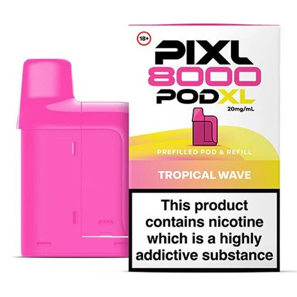 Buy PIXL 8000 Replacement Pods Pack of 5 - Tropical Wave