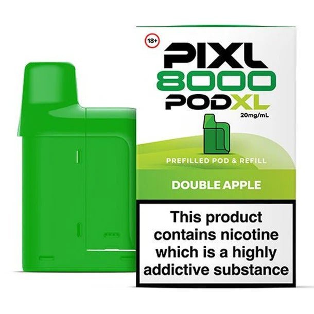 Buy PIXL 8000 Replacement Pods Pack of 5 - Double Apple