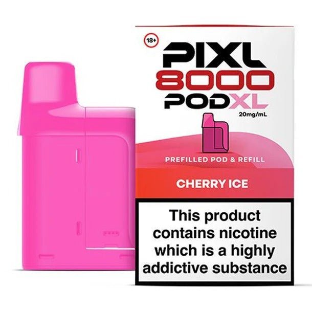Buy PIXL 8000 Replacement Pods Pack of 5 - Cherry Ice