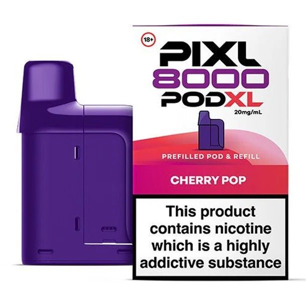 Buy PIXL 8000 Replacement Pods Pack of 5 - Cherry Pop