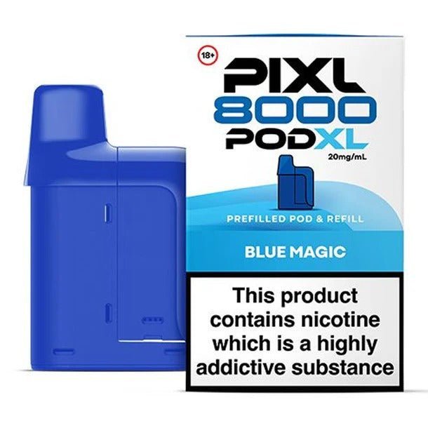 Buy PIXL 8000 Replacement Pods Pack of 5 - Blue Magic