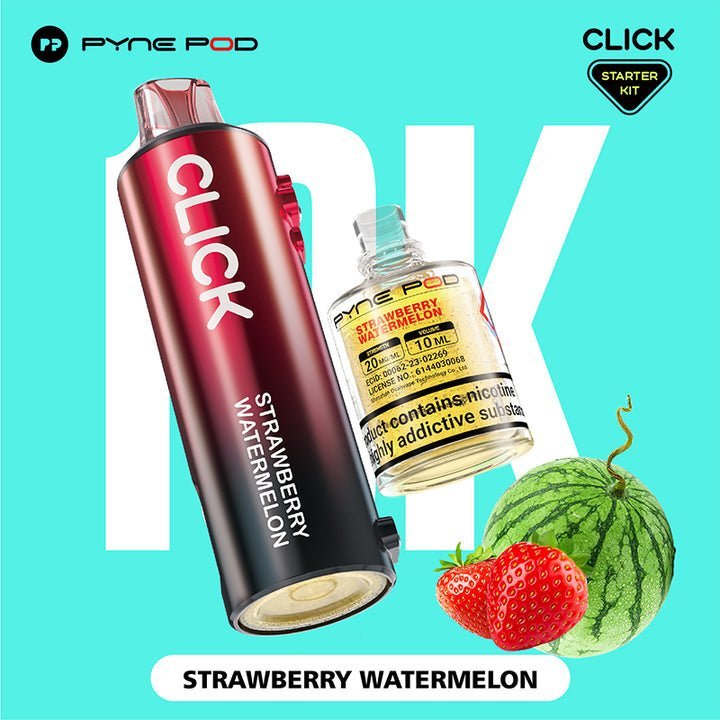 Buy Pyne Pod Click 10k Replacement Pods Box of 5 - Strawberry Watermelon