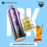 Buy Pyne Pod Click 10k Replacement Pods Box of 5 - Fresh Raspberry Mojito