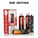 Buy Pyne Pod Click 50k Prefilled Pod Vape Kit Box of 5 - Red Edition