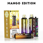 Buy Pyne Pod Click 50k Prefilled Pod Vape Kit Box of 5 - Mango Edition