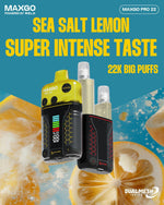 Buy RELX Maxgo 22k Disposable Vape Box of 5 - Sea Salt Melon