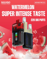 Buy RELX Maxgo 22k Disposable Vape Box of 5 - Watermelon