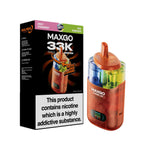 Buy Relx Maxgo 33k Prefilled Pod Vape Kit Pack of 3 - Sweet Strawberry + Sour Bubblegum