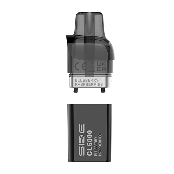 Buy SKE Crystal CL6000 Prefilled Replacement Pods - Blueberry Raspberries